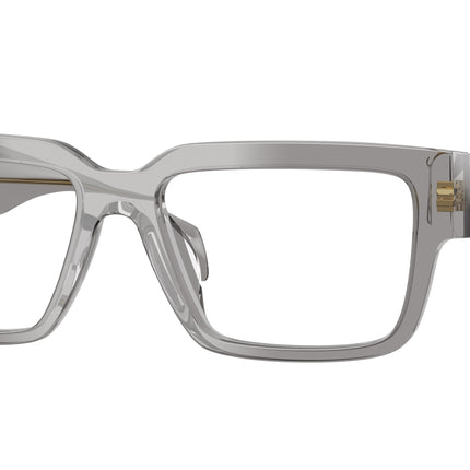 Versace VE3374U Rectangle Eyeglasses  5510-Transparent Grey 55-140-17 - Color Map Grey