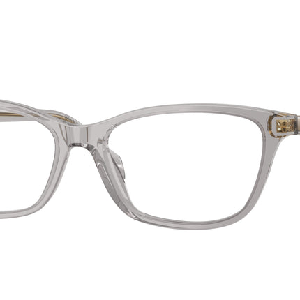 Versace VE3375 Cat Eye Eyeglasses  593-Light Transparent Grey 54-140-16 - Color Map Grey