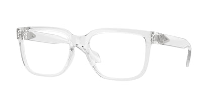 Versace VE3377U Square Eyeglasses  5510-Light Grey Transparent 55-140-18 - Color Map Grey