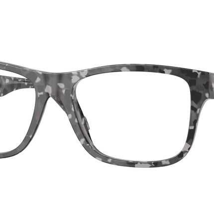 Versace VE3380F Square Eyeglasses  5546-Tortoise Grey Black 56-145-17 - Color Map Tortoise