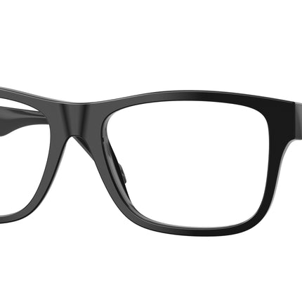Versace VE3380F Square Eyeglasses  GB1-Black 56-145-17 - Color Map Black