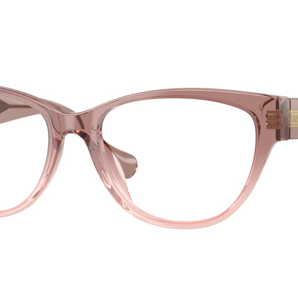 Versace VE3389U Cat Eye Eyeglasses  5435-Brown Spotted Blue 54-145-16 - Color Map Tortoise