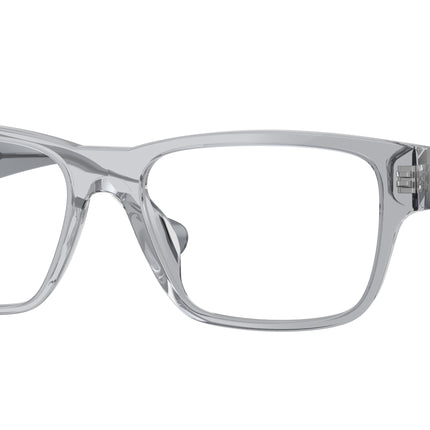 Versace VE3390U Rectangle Eyeglasses  5432-Transparent Grey 56-145-17 - Color Map Grey