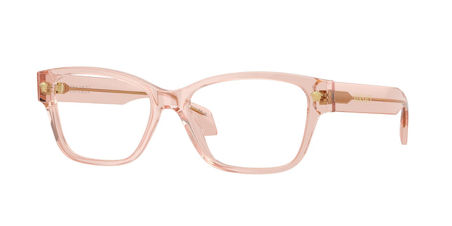 Versace VE3392F Cat Eye Eyeglasses  5339-Transparent Pink 54-140-16 - Color Map Pink