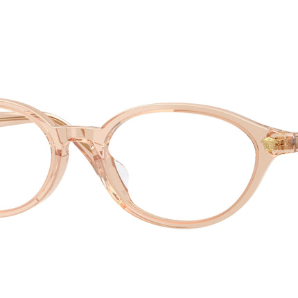 Versace VE3393D Oval Eyeglasses  5518-Light Brown 53-140-17 - Color Map Brown