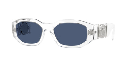 Versace VE4361 Irregular Sunglasses  148/80-Crystal 53-140-18 - Color Map Transparent