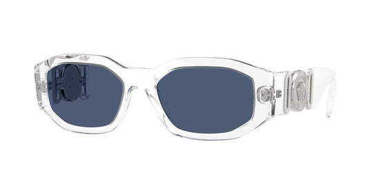 Versace VE4361 Irregular Sunglasses  148/80-Crystal 53-140-18 - Color Map Transparent