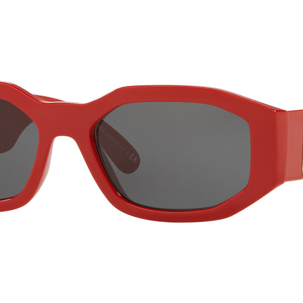 Versace VE4361 Irregular Sunglasses  533087-Red 53-140-18 - Color Map Red