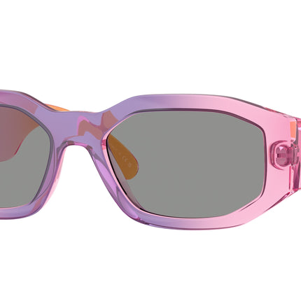 Versace VE4361 Irregular Sunglasses  5537/1-Gradient Pink/Violet/Orange 53-140-18 - Color Map Pink
