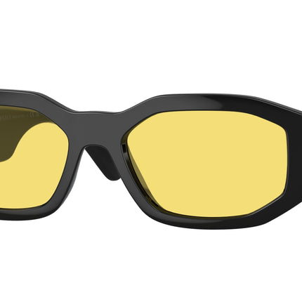 Versace VE4361 Irregular Sunglasses  GB1/85-Black 53-140-18 - Color Map Black