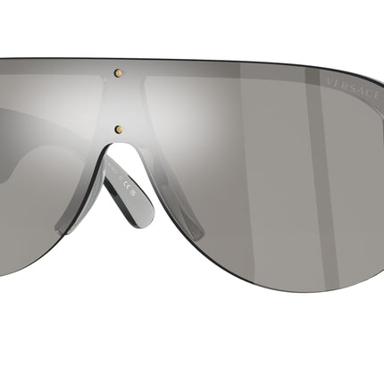 Versace VE4391 Irregular Sunglasses  311/6G-Transparent Grey 48-140-148 - Color Map Grey