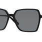 Versace VE4396 Square Sunglasses  GB1/87-Black 58-140-16 - Color Map Black