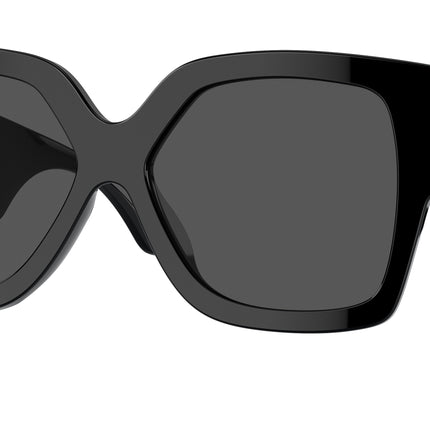 Versace VE4402 Rectangle Sunglasses  GB1/87-Black 59-140-16 - Color Map Black