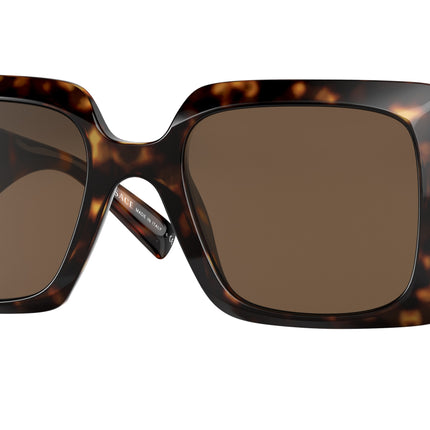 Versace VE4405 Rectangle Sunglasses  108/73-Havana 54-140-22 - Color Map Tortoise