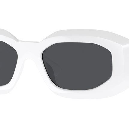 Versace VE4425U Irregular Sunglasses  543887-White 54-145-18 - Color Map White