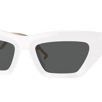 Versace VE4432U Irregular Sunglasses  401/87-White 53-145-20 - Color Map White