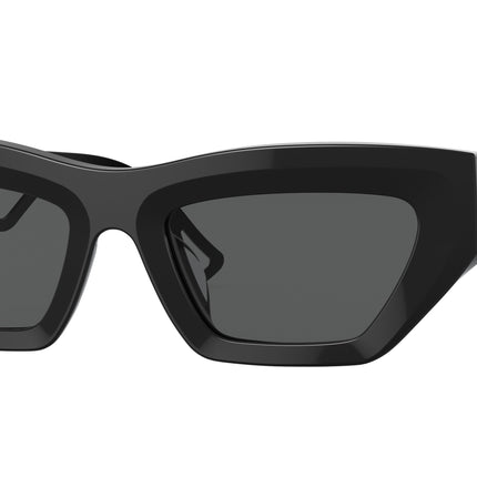 Versace VE4432U Irregular Sunglasses  523287-Black 53-145-20 - Color Map Black