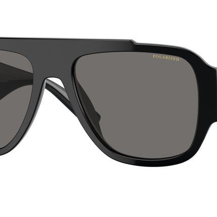 Versace VE4436U Pillow Sunglasses  GB1/81-Black 57-140-18 - Color Map Black