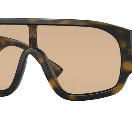 Versace VE4439 Irregular Sunglasses  108/73-Havana 33-145-133 - Color Map Tortoise