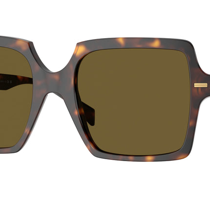 Versace VE4441 Square Sunglasses  108/73-Havana 55-140-20 - Color Map Tortoise