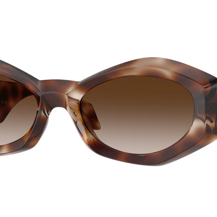Versace VE4466U Irregular Sunglasses  54613B-Havana 54-140-19 - Color Map Tortoise