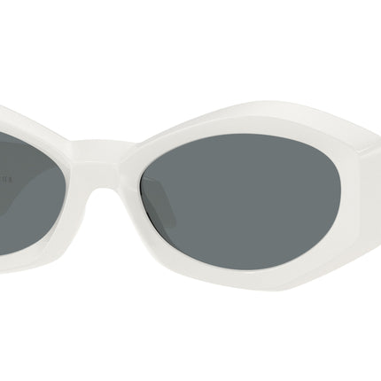 Versace VE4466U Irregular Sunglasses  546280-White 54-140-19 - Color Map White