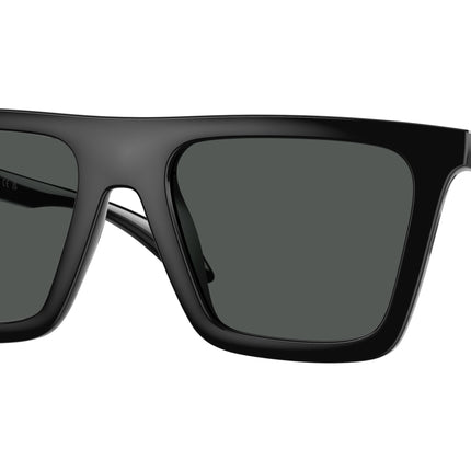 Versace VE4468U Rectangle Sunglasses  GB1/87-Black 53-140-19 - Color Map Black