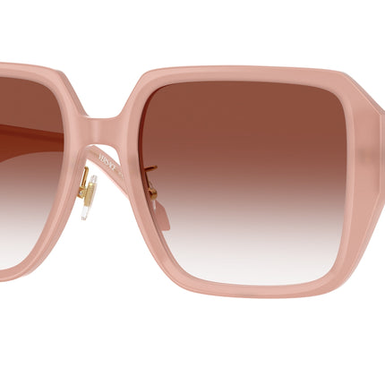 Versace VE4472D Square Sunglasses  5394VO-Opal Pink 56-145-19 - Color Map Pink