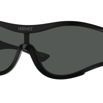 Versace VE4475 Irregular Sunglasses  536087-Black 42-110-142 - Color Map Black