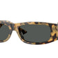 Versace VE4476U Rectangle Sunglasses  777/87-Havana 55-135-16 - Color Map Tortoise