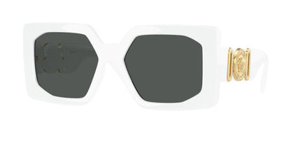 Versace VE4478U Square Sunglasses  314/87-White 55-140-17 - Color Map White
