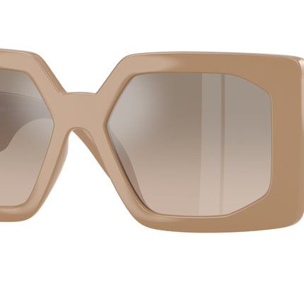 Versace VE4478U Square Sunglasses  549961-Beige 55-140-17 - Color Map Beige