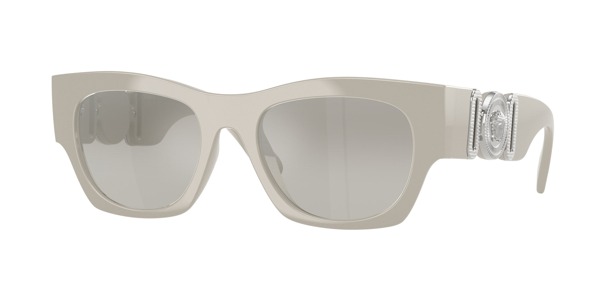 Versace VE4479U Pillow Sunglasses  55016V-Grey 52-140-19 - Color Map Grey