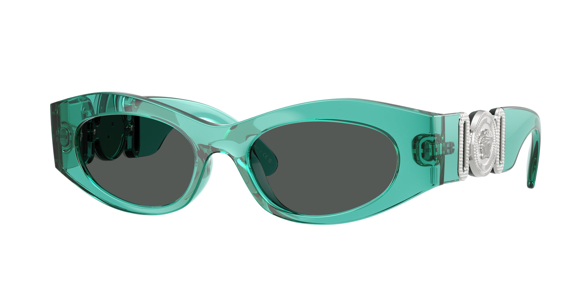 Versace VE4480U Cat Eye Sunglasses  552987-Opaline Sea Green 51-140-18 - Color Map Green