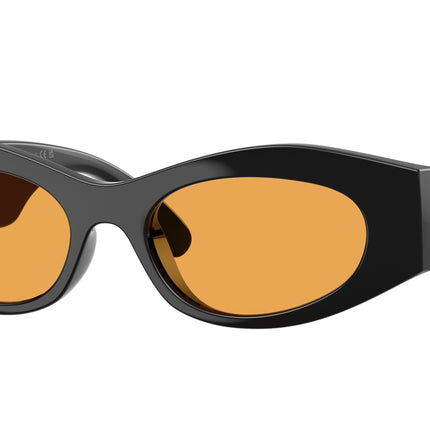Versace VE4480U Cat Eye Sunglasses  GB1/7-Black 51-140-18 - Color Map Black