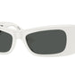 Versace VE4481 Pillow Sunglasses  314/87-White 54-135-17 - Color Map White