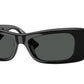Versace VE4481 Pillow Sunglasses  GB1/87-Black 54-135-17 - Color Map Black
