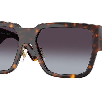 Versace VE4483D Square Sunglasses  108/8G-Havana 57-140-16 - Color Map Tortoise