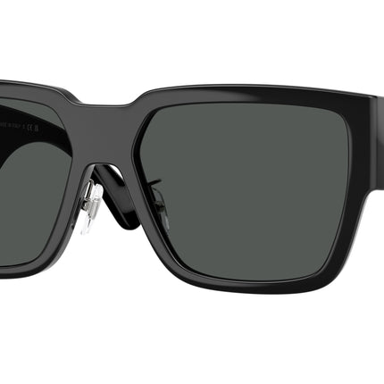 Versace VE4483D Square Sunglasses  536087-Black 57-140-16 - Color Map Black