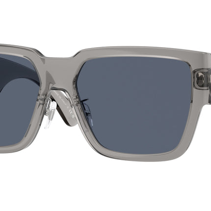 Versace VE4483D Square Sunglasses  593/87-Grey Transparent 57-140-16 - Color Map Grey