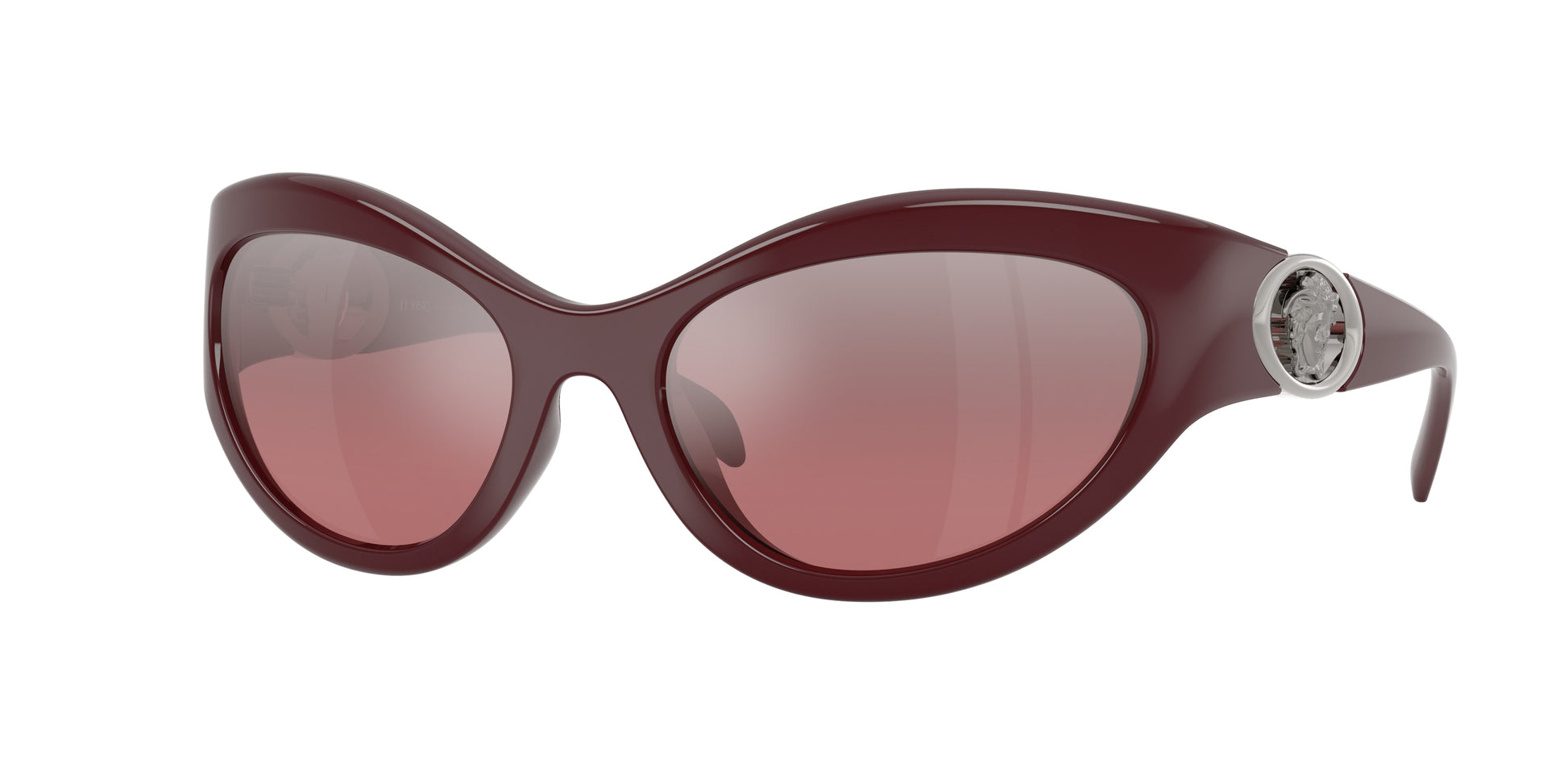 Versace VE4485 Oval Sunglasses  54877E-Burgundy 59-125-19 - Color Map Violet