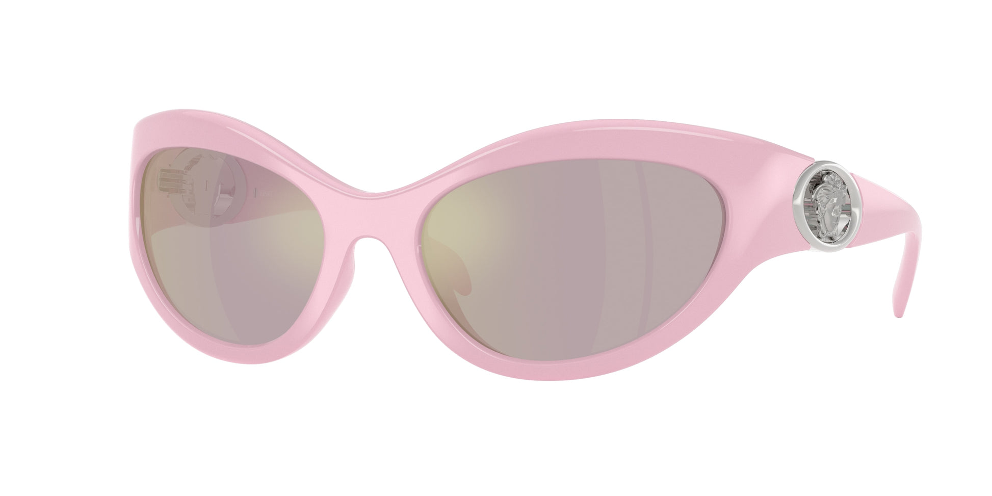 Versace VE4485 Oval Sunglasses  5521/Z-Pink 59-125-19 - Color Map Pink