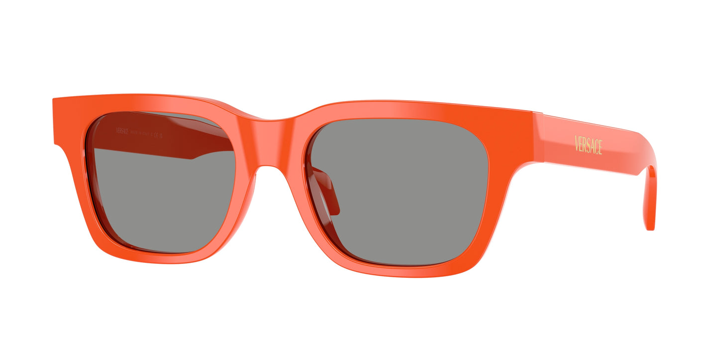 Versace VE4486 Square Sunglasses  5511/1-Orange 52-140-19 - Color Map Orange