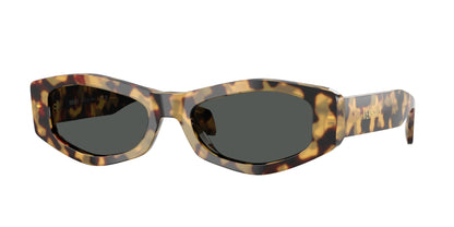 Versace VE4487F Irregular Sunglasses  777/87-Brown Yellow Havana 54-140-19 - Color Map Tortoise
