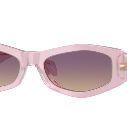 Versace VE4487 Irregular Sunglasses  551370-Opal Lillac 54-140-19 - Color Map Violet