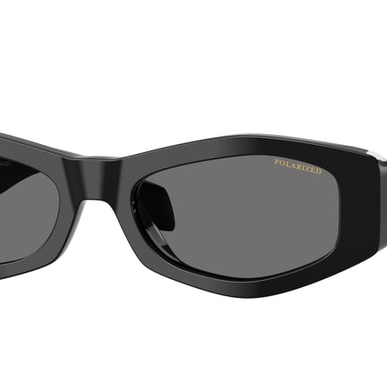 Versace VE4487 Irregular Sunglasses  GB1/81-Black 54-140-19 - Color Map Black