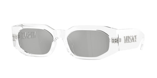 Versace VE4489U Irregular Sunglasses  148/8V-Transparent 55-140-18 - Color Map Transparent