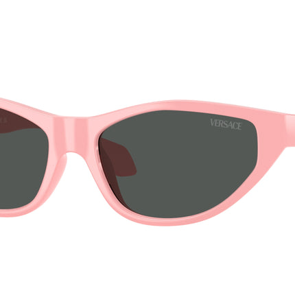 Versace VE4491U Cat Eye Sunglasses  545287-Pink 55-140-16 - Color Map Pink