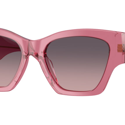 Versace VE4492U Square Sunglasses  551646-Transparent Pink 53-140-18 - Color Map Pink