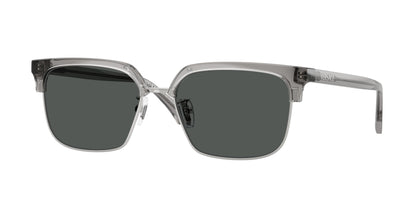 Versace VE4494D Square Sunglasses  593/87-Transparent Grey 56-140-17 - Color Map Grey